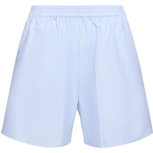 THE ROW shorts gunther in popeline di cotone