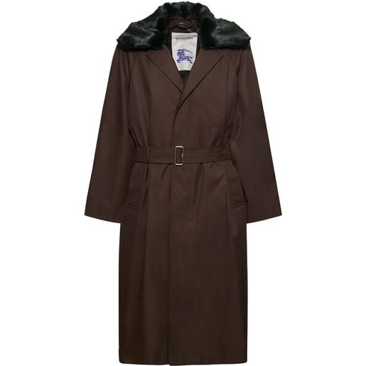 BURBERRY trench in cotone