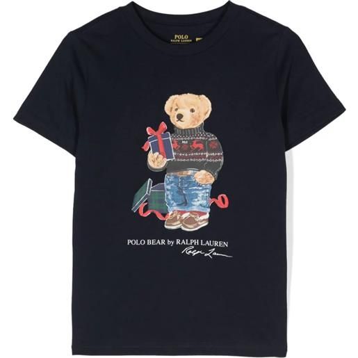 RALPH LAUREN KIDS maglietta polo bear