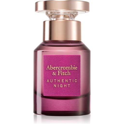 Abercrombie & Fitch authentic night women 30 ml