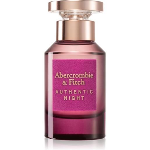 Abercrombie & Fitch authentic night women 50 ml
