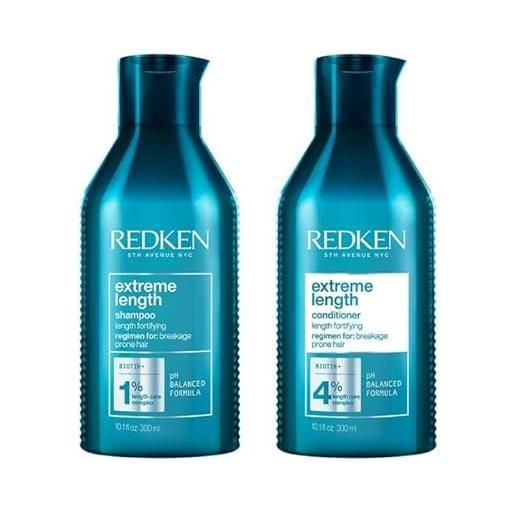 Redken extreme length shampoo & balsamo 300ml duo