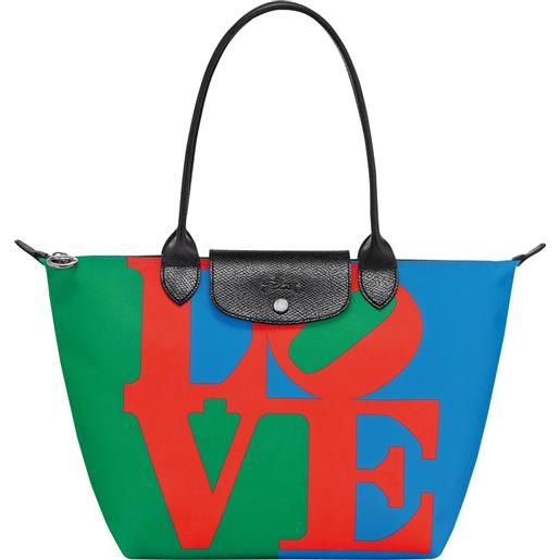 Longchamp shopping bag m Longchamp x robert indiana