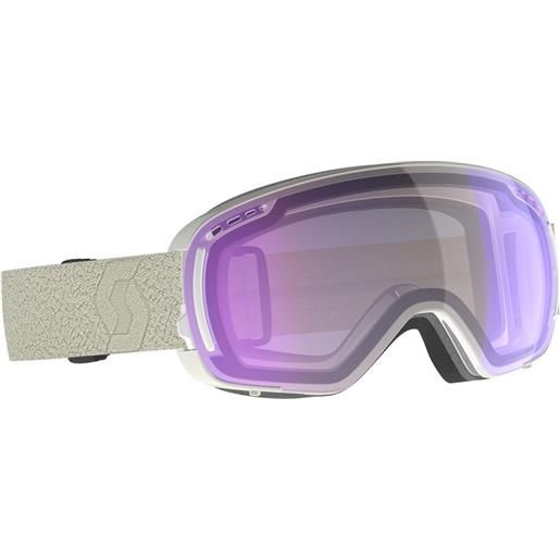 Scott lcg compact ls ski goggles grigio light sensitive blue chrome/cat 2