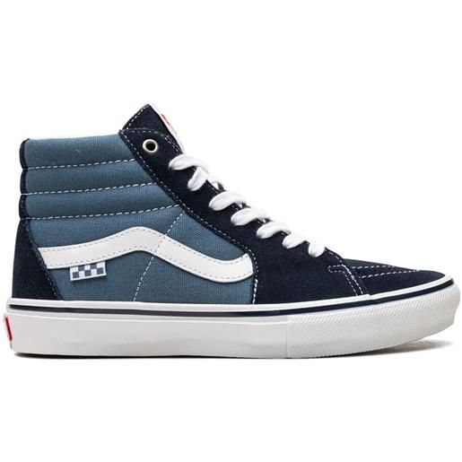 Vans sneakers skate sk8-hi con design a inserti - blu