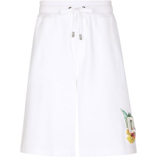 Dolce & Gabbana shorts con coulisse - bianco