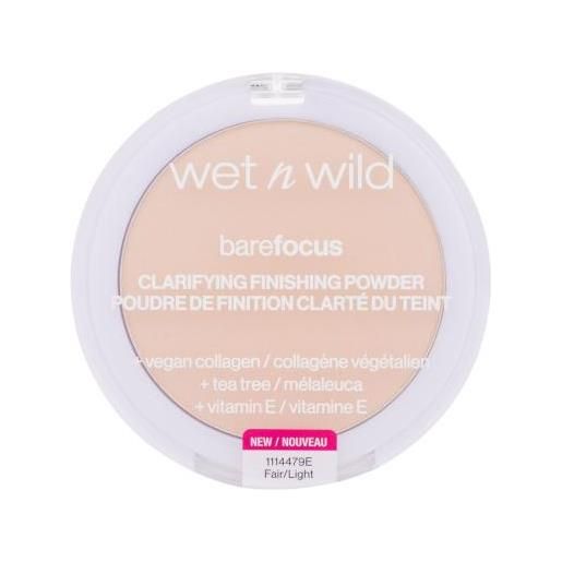Wet n Wild bare focus clarifying finishing powder cipria opacizzante 6 g tonalità fair-light