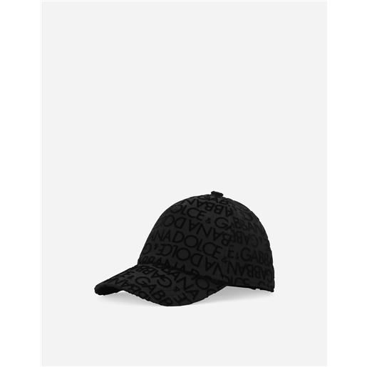 Dolce & Gabbana cappello baseball in cotone con stampa logo