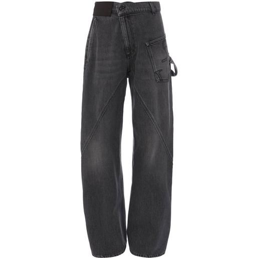 JW Anderson jeans dritti - grigio
