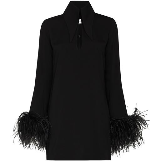 16Arlington abito corto con decorazione michelle - nero