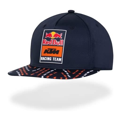Red Bull ktm racing team twist flat cap, unisex taglia unica - merchandise ufficiale