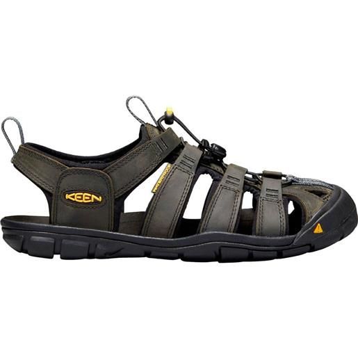 Keen clearwater cnx leather sandals nero eu 43 uomo