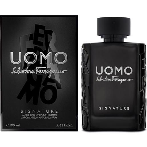 Salvatore Ferragamo uomo signature eau de parfum da uomo 100 ml