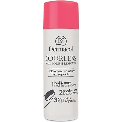 Dermacol odorless nail polish remover solvente per unghie do donna 120 ml