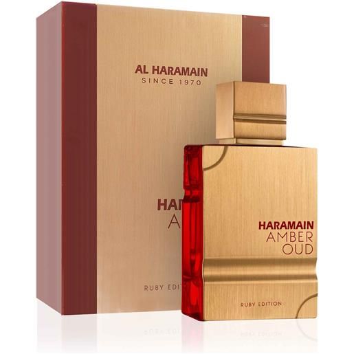 Al Haramain amber oud ruby edition eau de parfum unisex 120 ml
