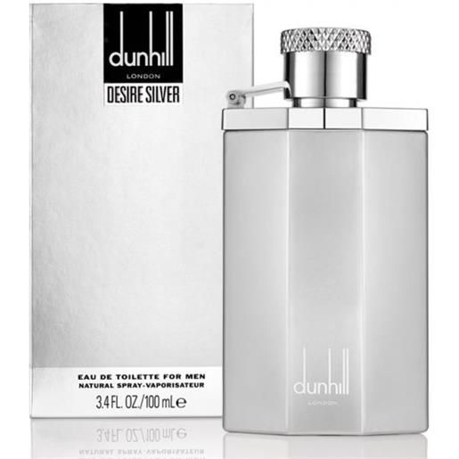 Dunhill desire silver eau de toilett da uomo 100 ml