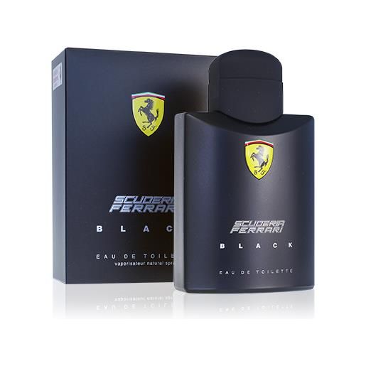 Ferrari scuderia Ferrari black eau de toilett da uomo 125 ml