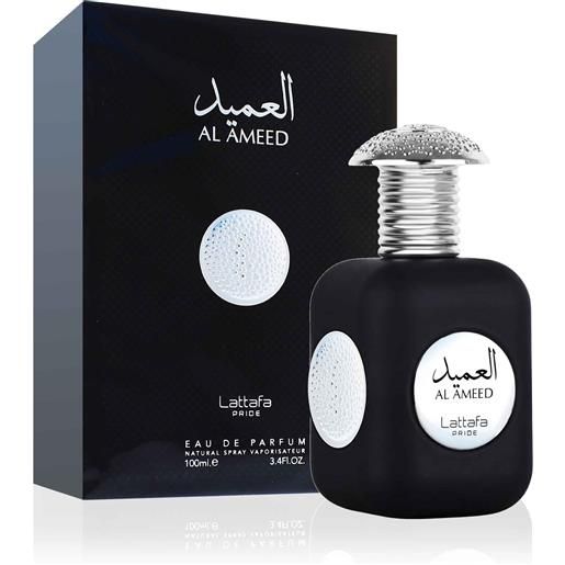 Lattafa pride al ameed eau de parfum da uomo 100 ml