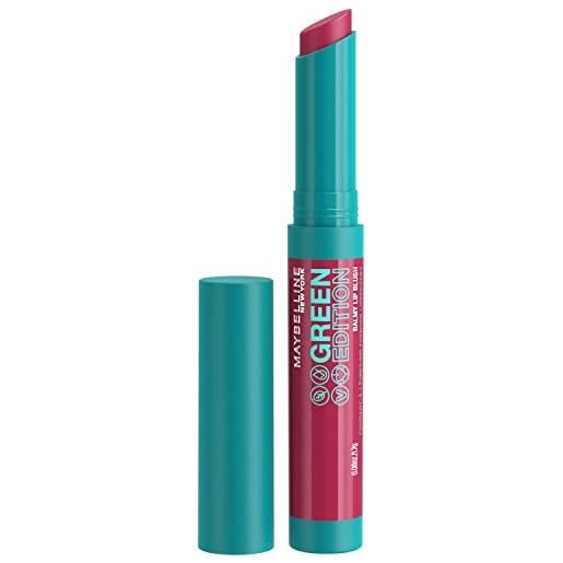 Maybelline new york green edition balsamo labbra colorato 001 midnight