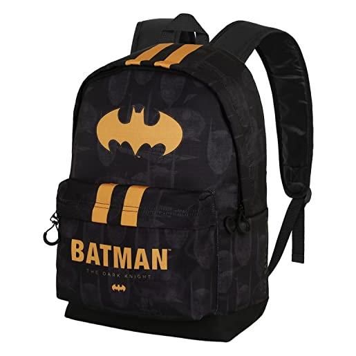 DC Comics batman batstyle-zaino eco 2.0, nero, 32 x 44 cm, capacità 22.5 l