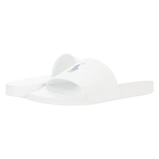 Polo Ralph Lauren sandali polo slide uomo, colore: bianco marino. , 40 2/3 eu