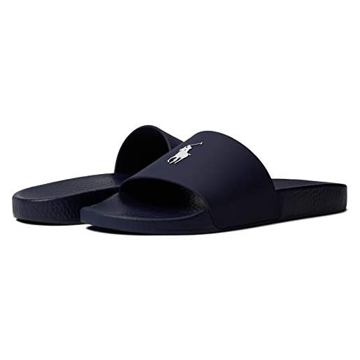 Polo Ralph Lauren sandali polo slide uomo, colore: bianco marino. , 40 2/3 eu