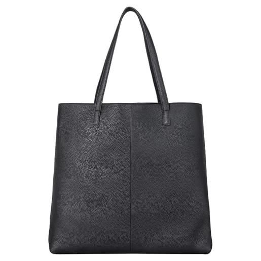 STILORD 'carlotta' borsa shopper alla moda borsa a mano in pelle da donna borsa a tracolla in pelle vintage da donna vera pelle, colore: nero