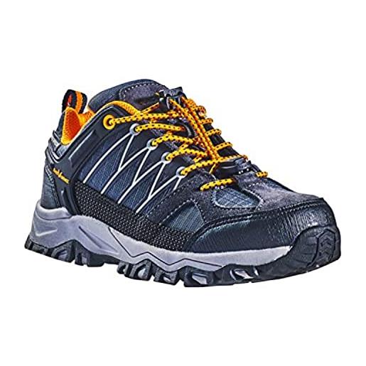 Black Crevice scarpe da trekking bambino i scarpe da trekking low cut i scarpe da escursione impermeabili i pregiate scarpe sportive da outdoor i scarpe imbottite donna con ammortizzazione