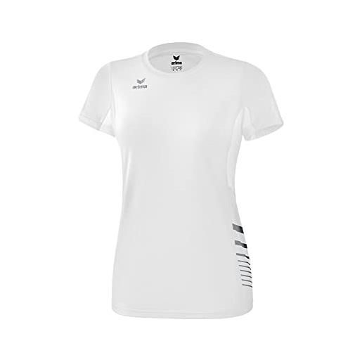 Erima t-shirt running race line 2.0, donna, grigio melange, 40