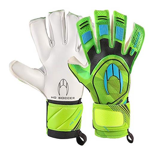 Ho soccer ssg supremo ii roll/negative pacific green guanti da portiere, unisex adulto, unisex adulto, 0510743, verde/nero/blu, 7