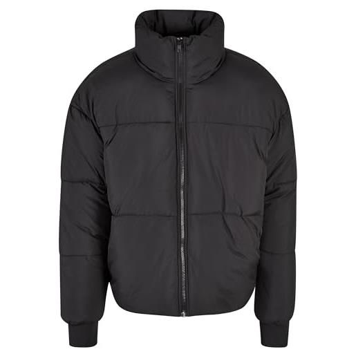 Urban Classics short big puffer jacket, giacca, donna, nero (black), xl