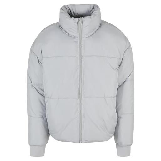 Urban Classics short big puffer jacket, giacca, donna, nero (lightasphalt), 4xl