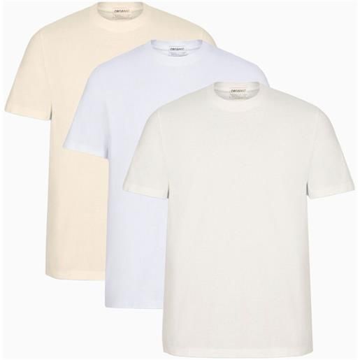 Maison Margiela tri-pack di t-shirt in cotone