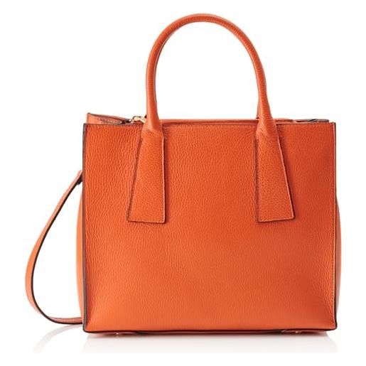 faina borsa da donna, borsetta, colore: arancione