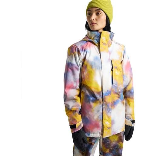 Burton jet ridge hood jacket multicolor m donna