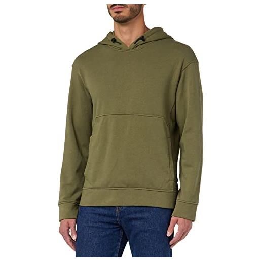Sisley maglione w/cappuccio 3bmrs200a maglia di tuta, verde militare 22 anni, xxl uomo
