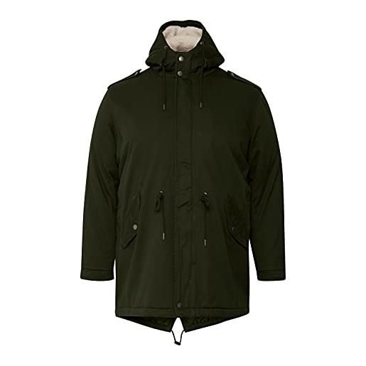 !Solid sddarnell bt darnell - parka invernale da uomo big & tall, taglie forti fino a 6xl, rosin (190509). , 5xl