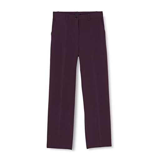 Sisley pantaloni 4kvxlf01e, black 100, 44 donna