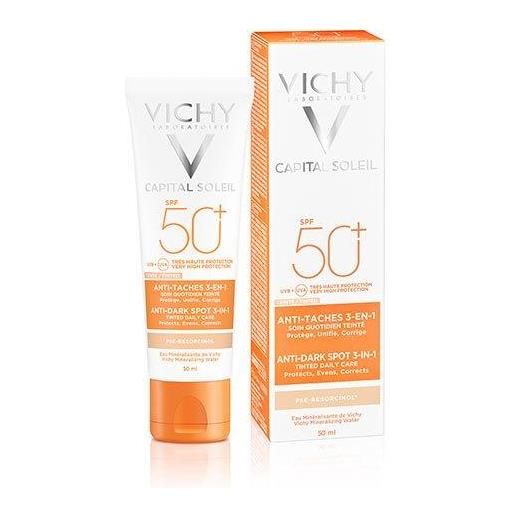 Vichy capital soleil crema solare colorata anti-macchie spf50 50ml