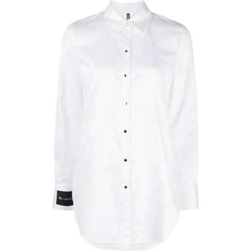 Maison Close camicia con applicazione - bianco