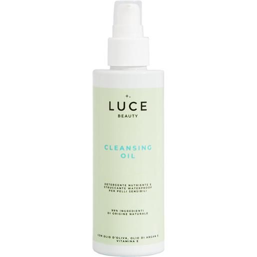 LUCE BEAUTY cleansing oil 150ml olio detergente viso