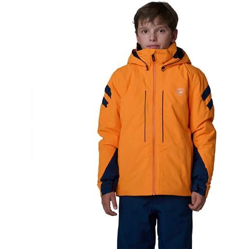 Rossignol ski jacket arancione 16 years ragazzo