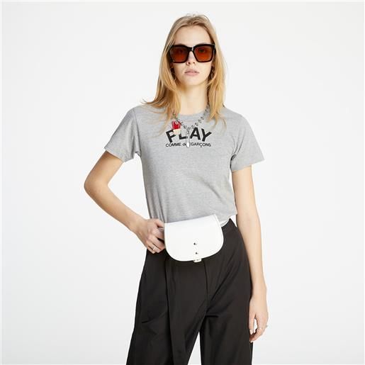 Comme des Garçons PLAY tee grey