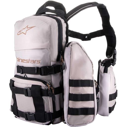 Alpinestars techdura tactical pack backpack nero, grigio