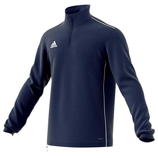 adidas core 18, maglia da allenamento unisex bambini, dark blue/white, 176