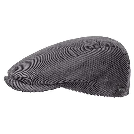 LIPODO cordial coppola in cotone - berretto maschile in velluto a coste con fodera imbottita per l'inverno - berretto sportivo con visiera in vari colori - taglie 49-63 cm beige xl (60-61 cm)
