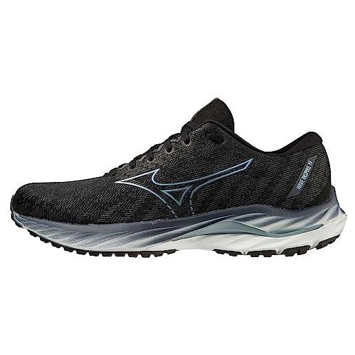 Mizuno wave inspire 19, scarpe per jogging su strada, uomo, 909 c/china blue/cameo green, 39 eu