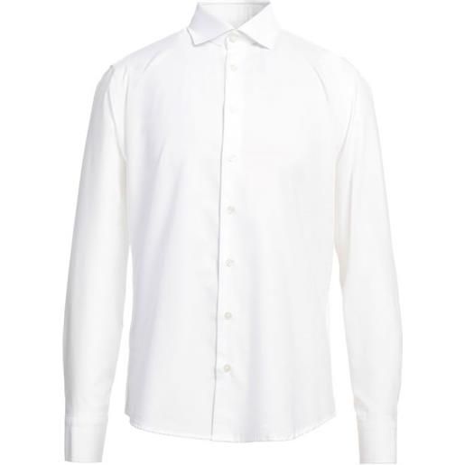 BASTONCINO camicia oxford wash uomo white