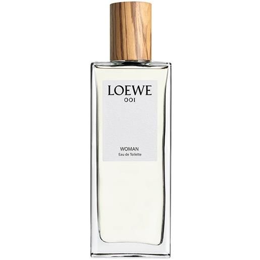 Loewe 001 woman 50 ml eau de toilette - vaporizzatore