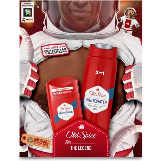 Old Spice whitewater astronaut
